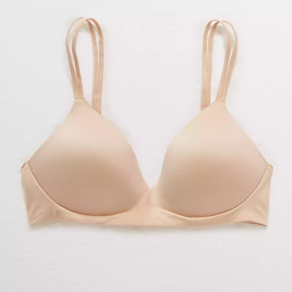 Aerie Real Sunnie Wireless Push Up Bra